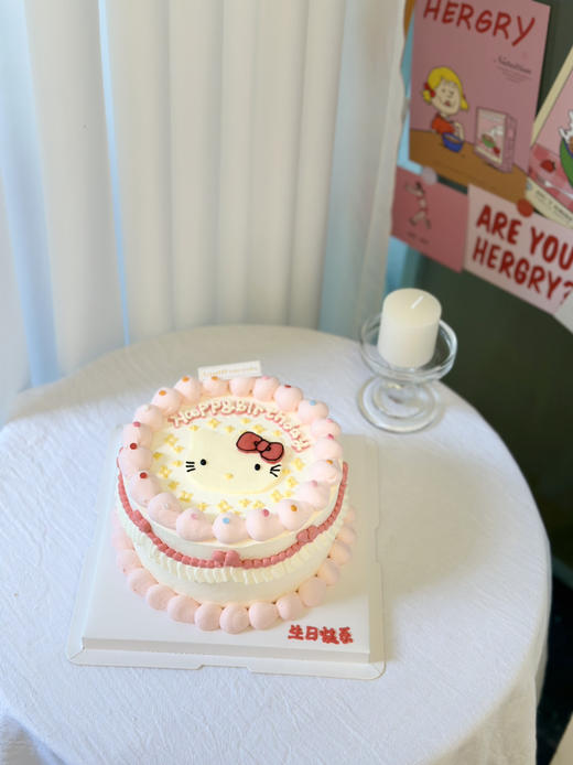 6-10寸 复古卡通hello kitty猫（手绘款） 商品图1