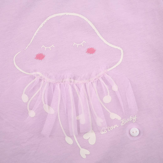 棉果果夏季新品女童女宝短袖T恤M222140223229 商品图1