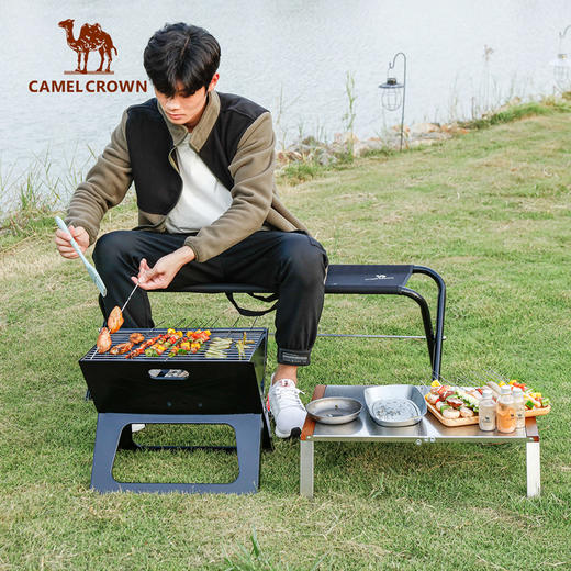 烧烤炉户外便携烧烤架户外折叠露营木炭烤炉烤肉架套装庭院 B2JYTC400_B2JYTC404_1J32267118_B2JYTC401_1V32350524_B2JYTC402 商品图2