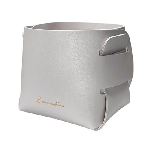 【家居日用】北欧pu收纳盘玄关钥匙皮革收纳盒桌面化妆品遥控器杂物储物篮 商品图11