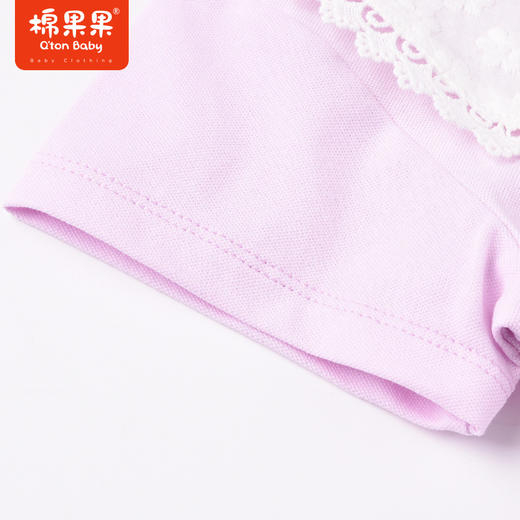 棉果果夏季新品女童女宝POLO连衣裙M222701223247 商品图5