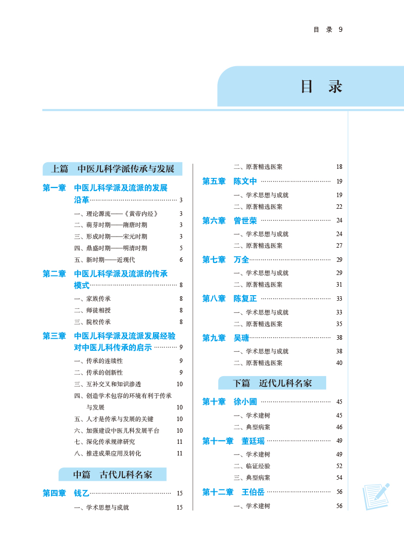目录9787513278591儿科名家与学派荟萃——中医师承系列教材.jpg