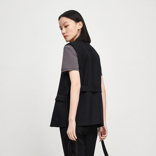 IN AND ON 2023原创设计马夹背心女士职业装西装裤 商品图11