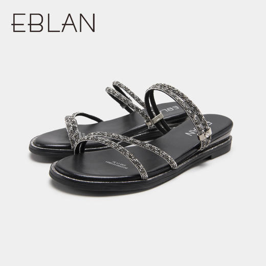 EBLAN伊伴夏季时尚休闲沙滩鞋休闲凉鞋B23390101 商品图4