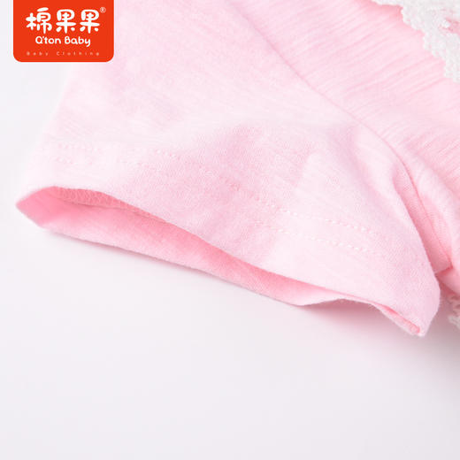 棉果果夏季新品女童女宝两件套短袖T恤M222140223227 商品图5
