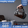 摩飞电器（Morphyrichards）养生壶煮茶器煮茶壶智能升降电水壶烧水壶电热水壶迷你玻璃花茶壶黑茶 MR6088 商品缩略图0