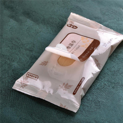 正安·艾叶竹纤维湿巾 艾叶竹浆本色棉柔纸巾婴儿可用 商品图0