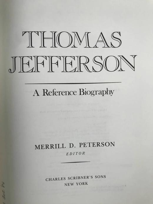 托马斯·杰斐逊传 23幅插图 精装16开 商品图3