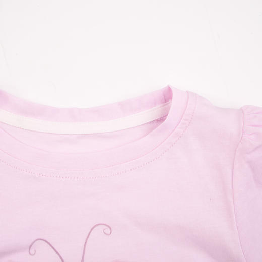 棉果果夏季新品女童女宝泡泡袖短袖T恤M222140223226 商品图1