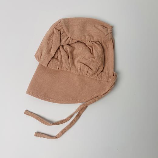 【透气蕾丝公主宫廷帽】ins婴儿帽子春秋薄款夏季女宝宝大檐防晒遮阳 商品图13