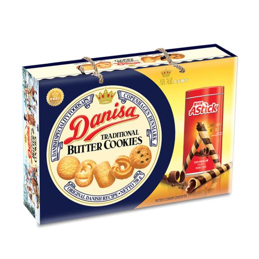 皇冠丹麦曲奇饼干750g特别礼盒装 商品图2