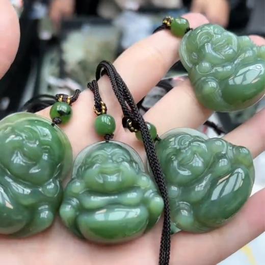 碧玉佛公吊坠 商品图0