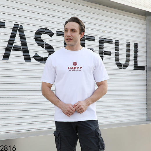 运动休闲圆领短T上衣  FLW-3CA06BSZL32816【TP232816】 商品图5