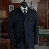 男士纯羊毛经典英伦猎装夹克 商品缩略图2