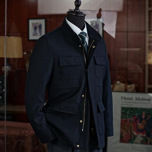 男士纯羊毛经典英伦猎装夹克 商品图0