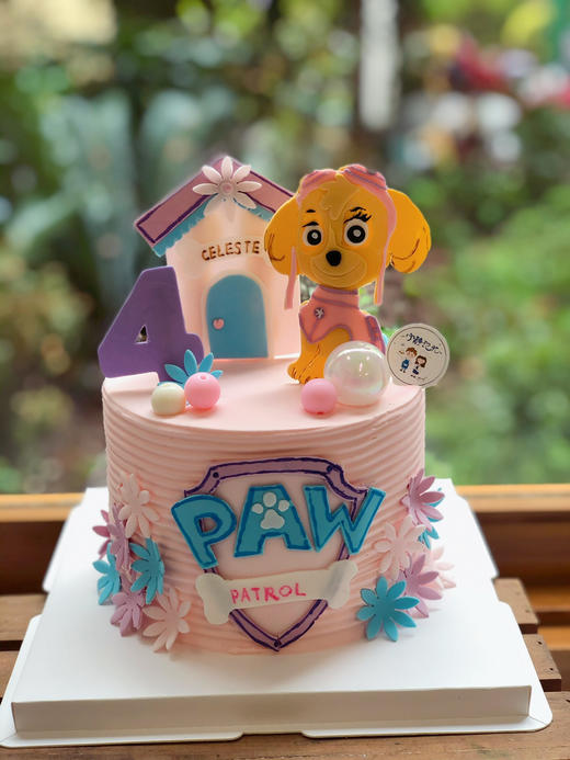 翻糖汪汪队奶油蛋糕 下单前请仔细阅读商品详情 商品图1