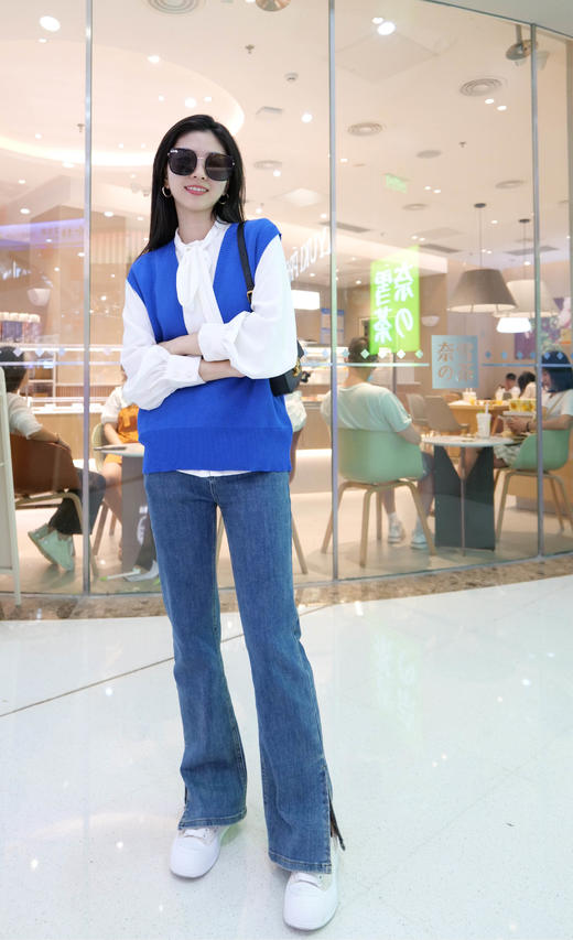 【Trubody】V领宽松针织背心 商品图9