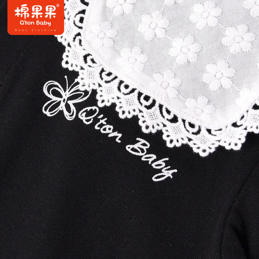 棉果果夏季新品女童女宝POLO连衣裙M222701223252 商品图4