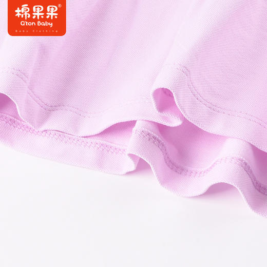 棉果果夏季新品女童女宝POLO连衣裙M222701223247 商品图4