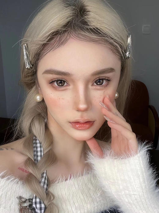 【年抛】泰式千金 sugarplum糖豆  | 大直径14.5 着色13.8  | 【同品牌多副美瞳更划算，选款色板在详情页内】，混血美瞳 商品图8