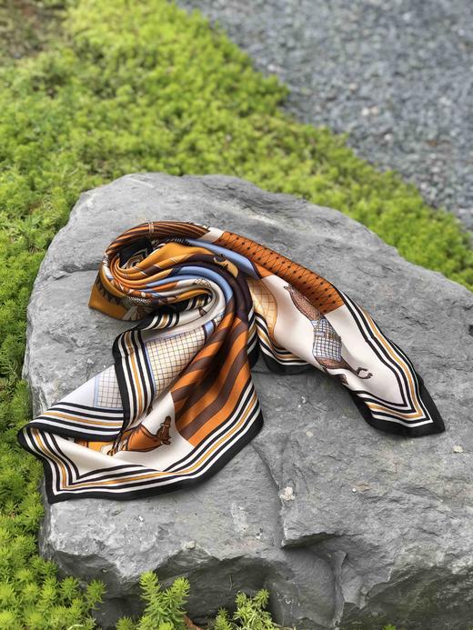 优品堂【迷缀】70x70桑蚕丝方巾 商品图14