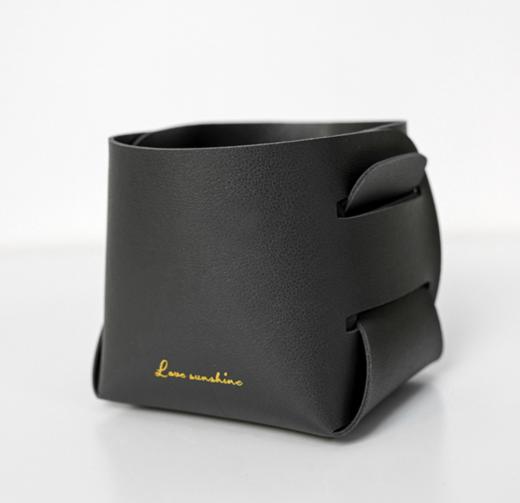 【家居日用】北欧pu收纳盘玄关钥匙皮革收纳盒桌面化妆品遥控器杂物储物篮 商品图6