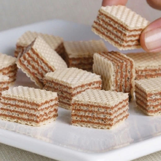 莱家威化黑巧克力味250g 商品图4