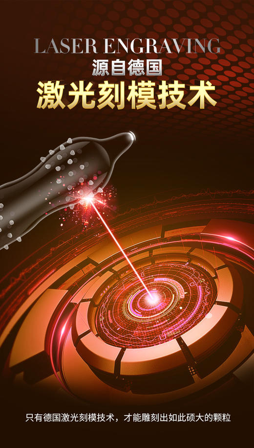 撕裂尖叫·原装进口·男用女用大颗粒避孕套 情趣颗粒超薄螺纹安全套 超音速18只装【四维空间高端进口情趣安全套】 商品图5