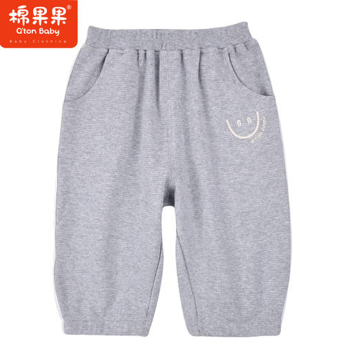 棉果果夏季新品女童女宝针织七分裤裤子M222201223212 商品图0