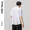 PINLI品立夏季新款男士拼接POLO衫休闲短袖潮上衣B232112005 商品缩略图2
