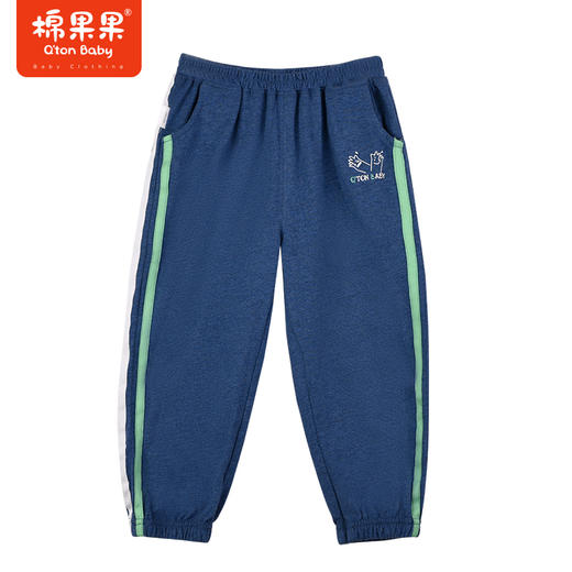 棉果果夏季新品男童男宝针织九分裤裤子M212200223301 商品图1