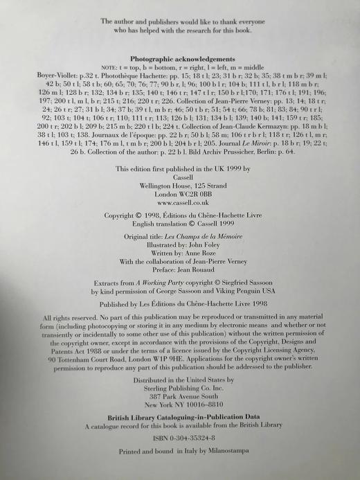 记忆的旷野：一战见证 约200余幅插图 精装大16开 商品图4