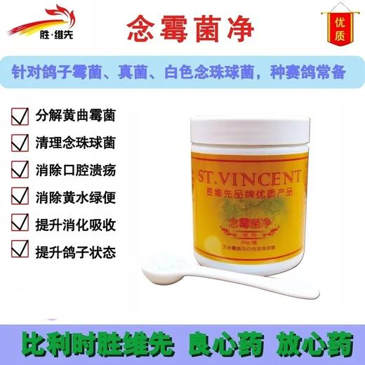 【念霉菌净】80g/真菌念珠菌微浆菌（胜维先） 商品图0