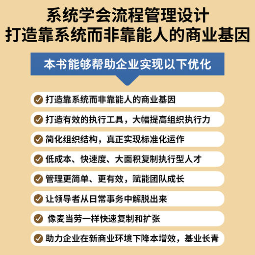 流程密码 章义伍流程管理体系企业管理书籍可复制组织流程优化再造组织结构体系制度创业执行力 商品图3