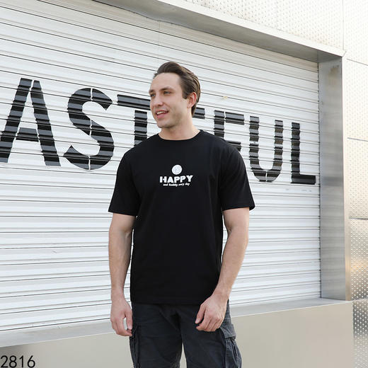 运动休闲圆领短T上衣  FLW-3CA06BSZL32816【TP232816】 商品图0