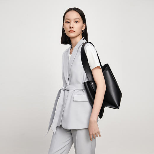 IN AND ON 2023原创设计马夹背心女士职业装西装裤 商品图3