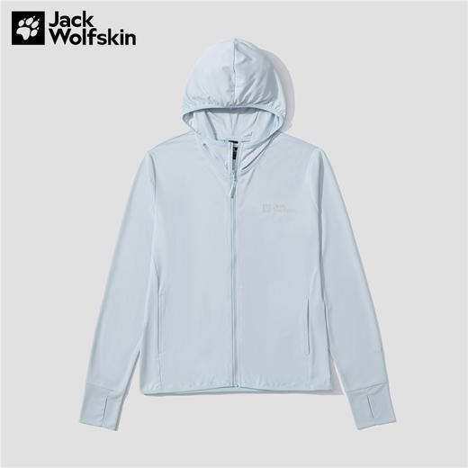 【自营】JackWolfskin/狼爪  狼爪皮肤衣女春夏新品户外休闲轻薄防风防泼水透气防晒衣 5322102 商品图2