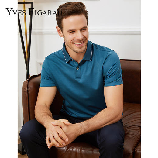 YvesFigarau伊夫·费嘉罗夏季新款休闲短袖T恤955862 商品图0