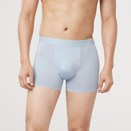 都市丽人都市锋尚简约基础速干平纹平角裤男士内裤FK3CC1 商品图0