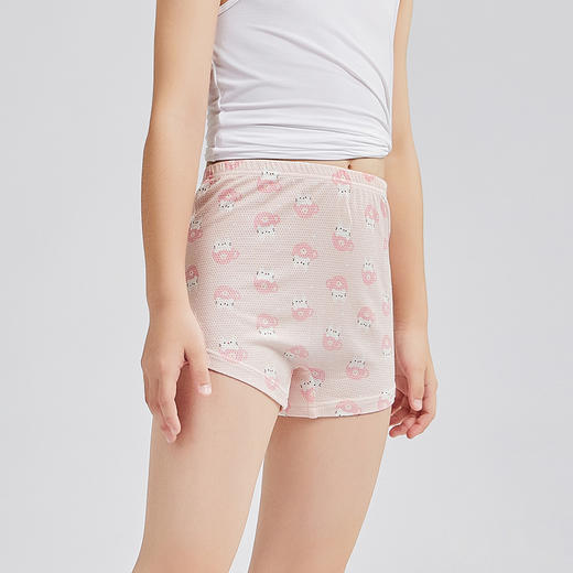 都市丽人眯雅佳基础系列人棉提花平角裤童装内裤JK3202 商品图1