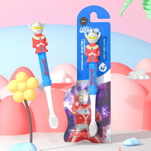 【四款可选！奥特曼儿童牙刷】奥特曼儿童软毛牙刷4-9-12岁宝宝独立包装牙膏牙刷 商品图5