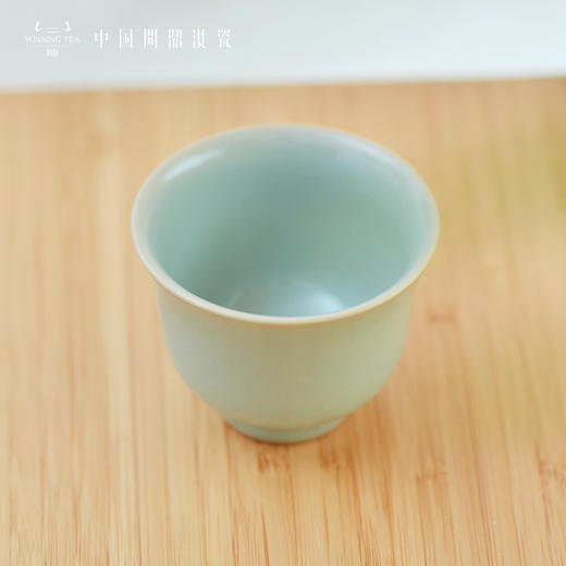 问鼎汝瓷鼎峰系列天青老款禅钟杯（缺货） 商品图1