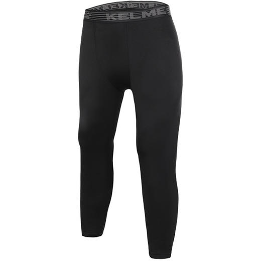 卡尔美男厚款跑步长裤速干透气紧身裤运动健身弹力裤 商品图0