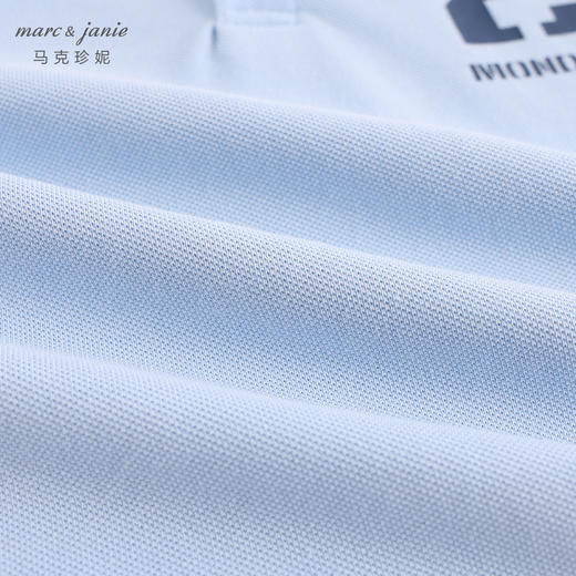 【科技凉感面料】马克珍妮夏装新款 男童POLO衫230875 商品图6