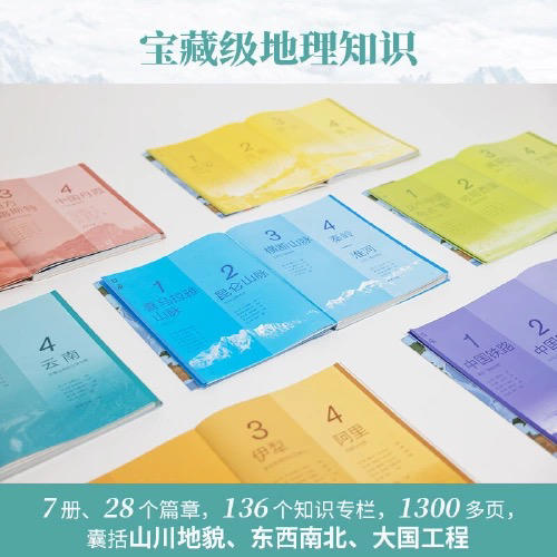 【半山书局】B座14F丨少年中国地理1-7/全7册 商品图2
