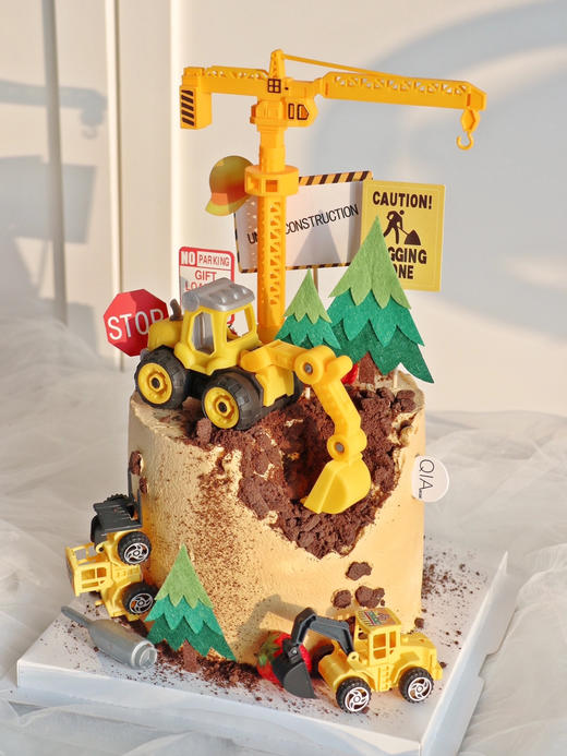 工程车蛋糕系列（多种造型可选，工程车以当日到货批次为准，介意者慎拍） 商品图4
