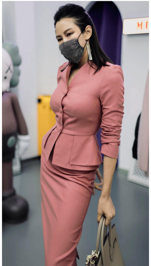 颈袖添香新款时尚J经理OL职业装气质女神上午正装套裙J8302923 商品图1