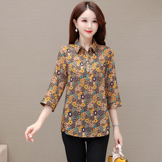 QYMTYP-1823116 -Y 花色衬衫 商品图0