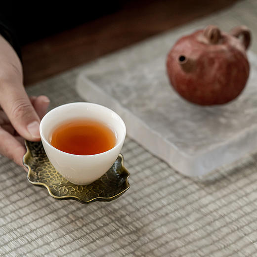 HS-XC010莲蓬盘杯托茶杯垫创意隔热垫杯垫 复古功夫茶托茶道 商品图1