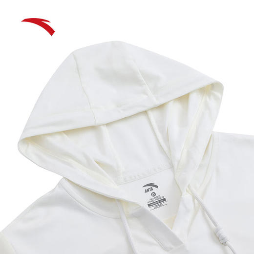 【L码断码】安踏冰丝T丨抽绳连帽短袖t恤女夏季新款透气跑步运动服162327162【库存有限，如无货将做退款，介意慎拍！】 商品图11